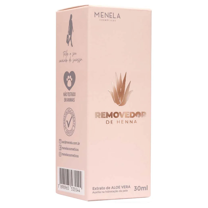 REMOVEDOR DE HENNA MENELA 30ML Imperial Cílios